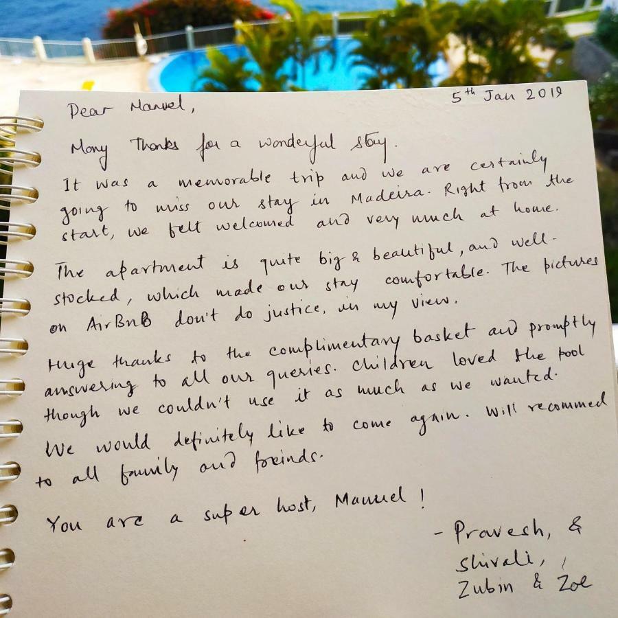 Oceanfront Apartment Funchal  Luaran gambar